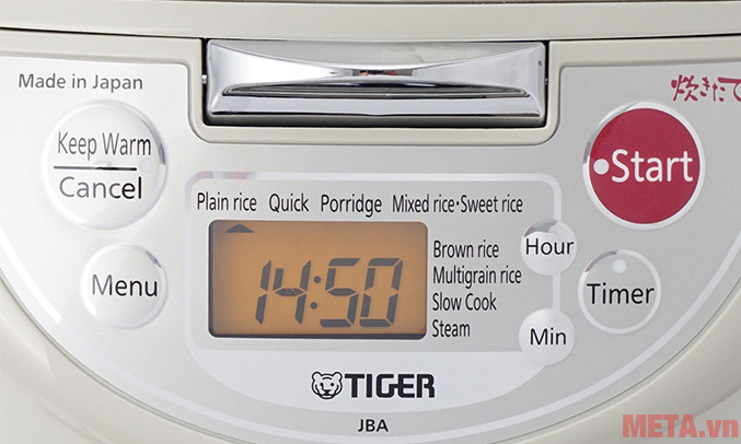 Nồi cơm điện tử Tiger JBA-T18W 1.8 lít