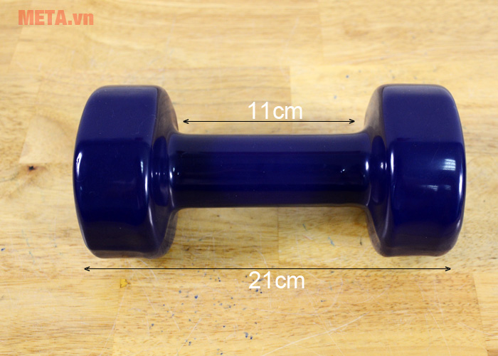 Tạ tay thép bọc cao su XD-01 12LB (6kg)