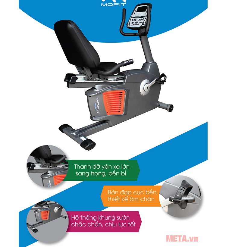 Xe đạp tập cao cấp Mofit EVO 3700