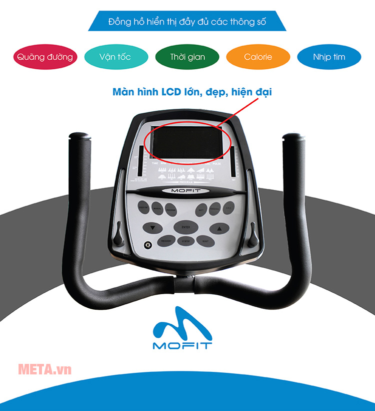 Xe đạp tập cao cấp Mofit EVO 3700