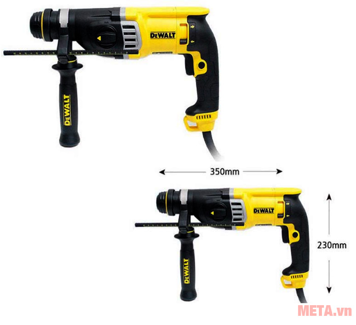 Máy khoan búa Dewalt D25143K