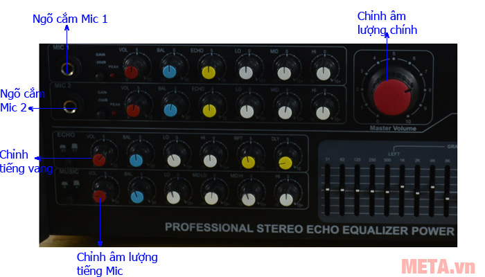 Máy tăng âm Arirang SPA 2000