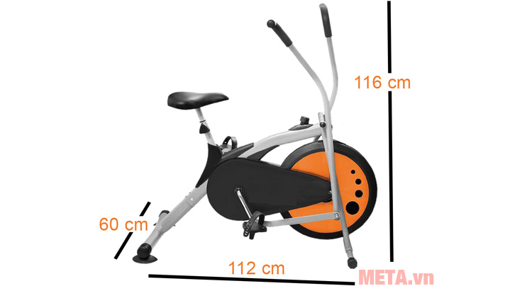Xe đạp tập thể dục Air bike MK77