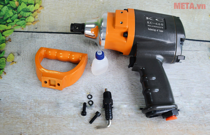 Súng bắn bu lông 2 búa Kocu KC-660 (3/4 inch)