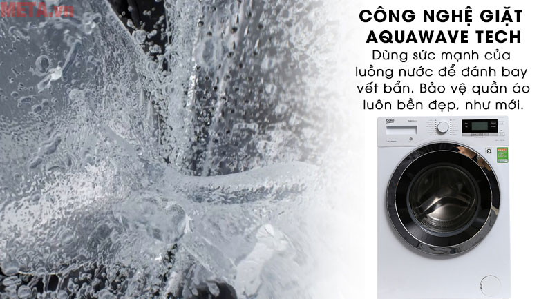Máy giặt cửa trước Beko Inverter WY104764MW 10kg