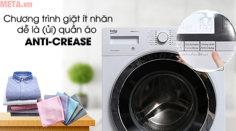 Máy giặt cửa trước Beko Inverter WY104764MW 10kg