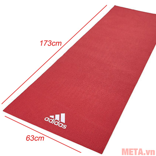 Thảm tập yoga Adidas 0,4cm ADYG-10400RD