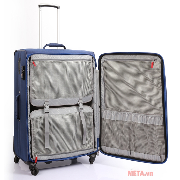 Vali vải Sakos Neo Victory NY 7 (50 x 37 x 78 cm)