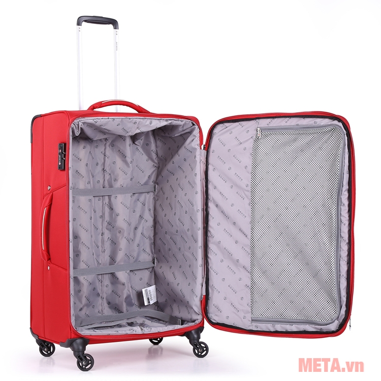 Vali vải siêu nhẹ Sakos Starline 4.5 (34 x 22 x 52 cm)