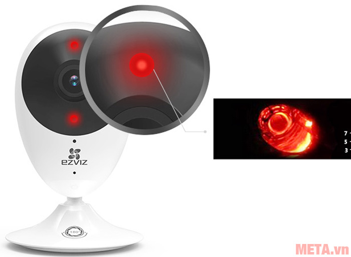 Camera wifi đa năng C2C Panoramic CS-CV206-A0-1B2W2FR (1080p)