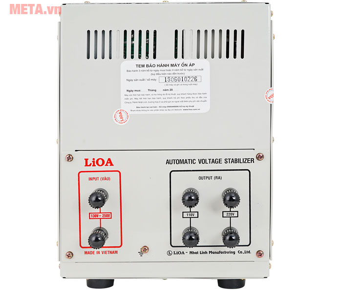 Ổn áp 1 pha Lioa 3KVA SH 3000