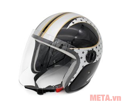 Mũ bảo hiểm Protec Racing 2 màu RALWKZ