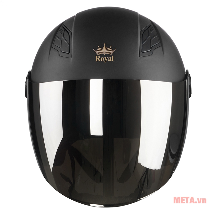 Nón bảo hiểm 3/4 đầu Royal Helmet M134 trơn