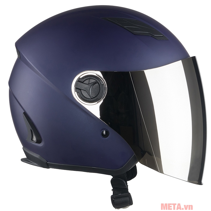 Nón bảo hiểm 3/4 đầu Royal Helmet M134 trơn