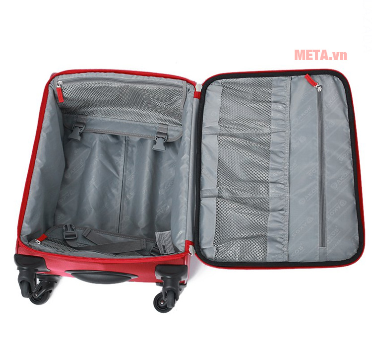 Vali vải Sakos Platinum 4.5 (34 x 21 x 52 cm)