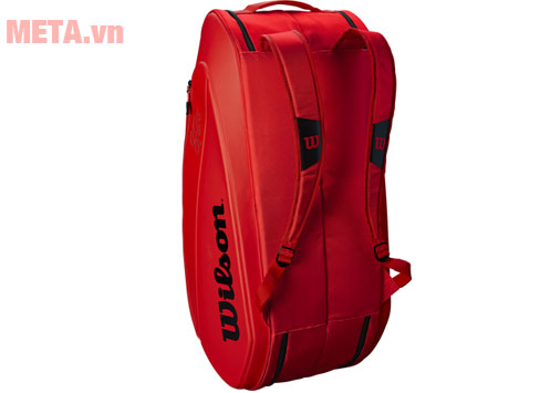 Túi tennis Wilson FEDERER DNA 12 PACK INFRARED WRZ830812