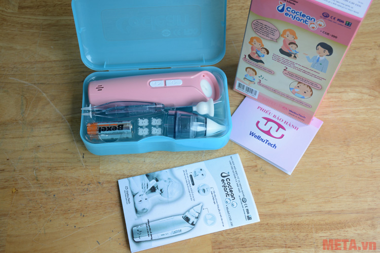Máy hút mũi cho bé Hàn Quốc Welbutech Co-Clean Enfant COE-100
