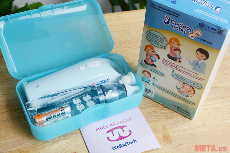 Máy hút mũi cho bé Welbutech Co-Clean Baby COB-100