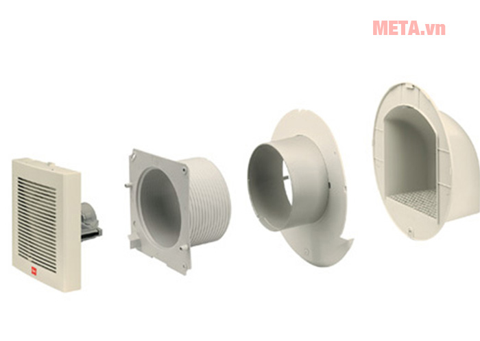 Quạt thông gió nhà tắm KDK 15EGKA (Lỗ tròn 18cm)