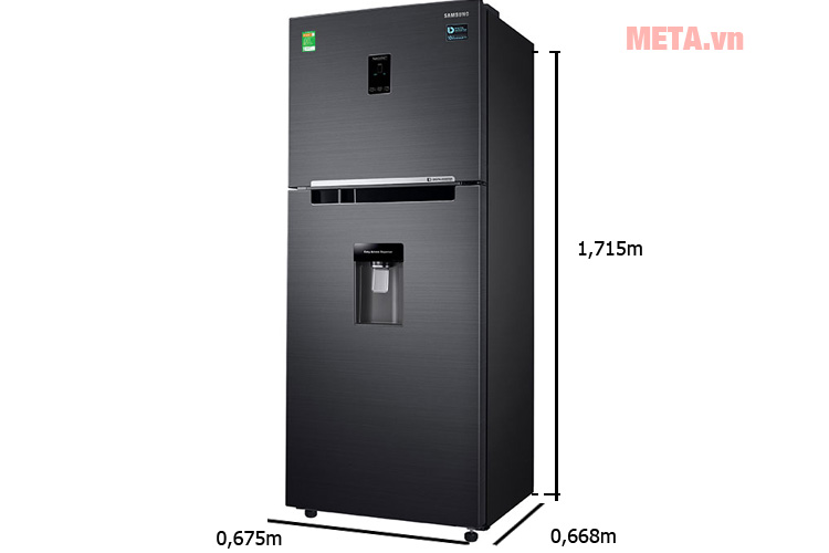 Tủ lạnh Samsung Inverter 360 lít RT35K5982BS/SV (Hai dàn lạnh độc lập)