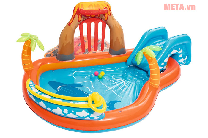 Bể phao hình đảo Bestway 53069