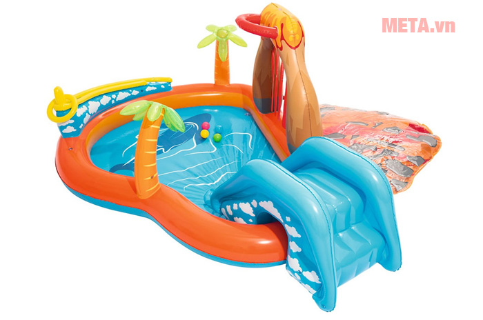 Bể phao hình đảo Bestway 53069