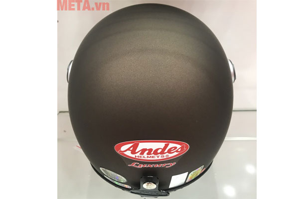 Mũ bảo hiểm trơn nhám Andes Luxury LU-382DC