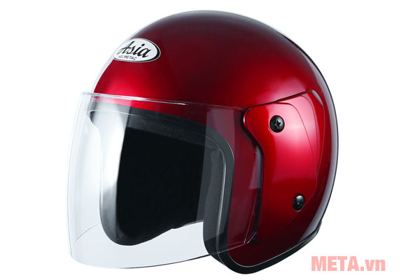 Nón bảo hiểm 3/4 đầu Asia MT-111 trơn