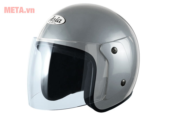 Nón bảo hiểm 3/4 đầu Asia MT-111 trơn