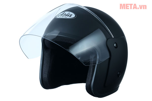 Nón bảo hiểm 3/4 đầu Asia MT-111 trơn