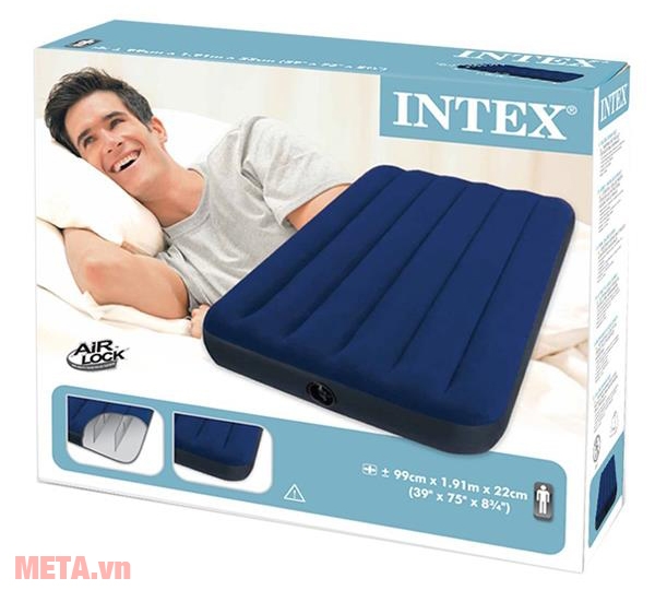 Đệm hơi đơn Intex 68757 (64757) 99cm (có kèm bơm)