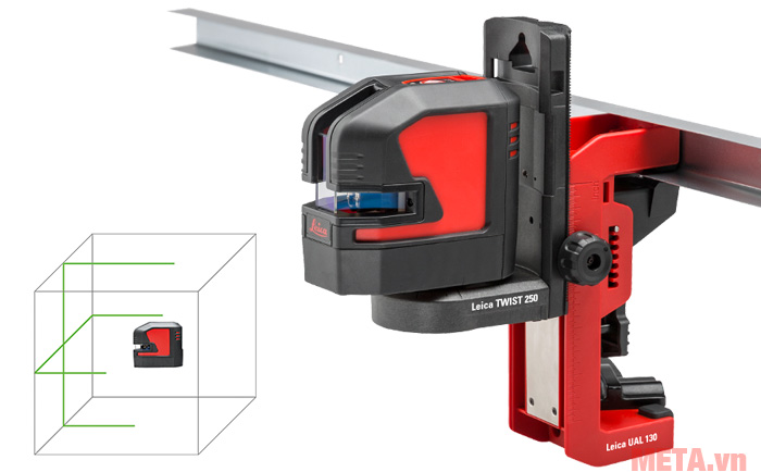 Máy cân mực Laser xanh Leica LINO L2G