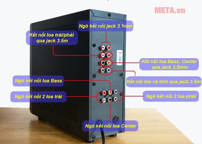 Loa vi tinh Microlab FC730 5.1 - META.vn