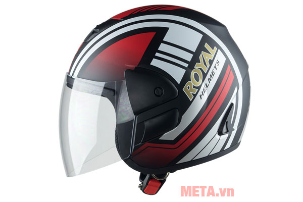 Mũ bảo hiểm Royal Helmet M01 tem