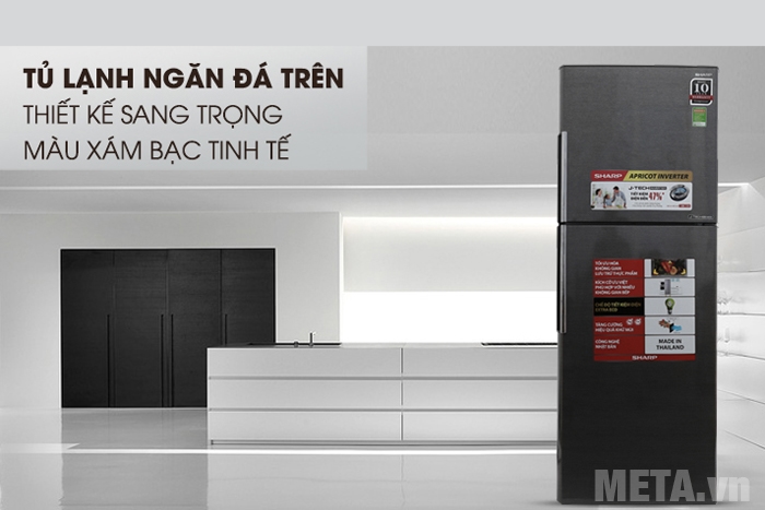 Tủ lạnh Sharp Inverter SJ-X316E-DS (314 lít)