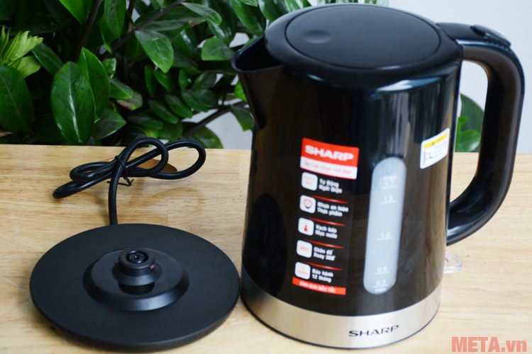 Ấm siêu tốc Sharp EKJ-17VP-BK (1.7 lít)