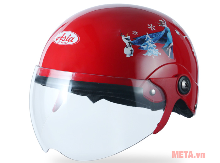 Nón bảo hiểm trẻ em 1/2 đầu Asia MT-128KS