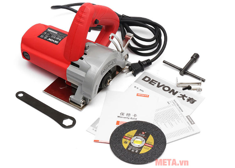 Máy cắt gạch 110mm Devon 6112