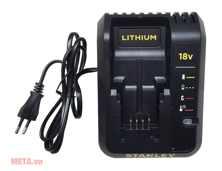 Bộ sạc pin Stanley SC201 18V - META.vn