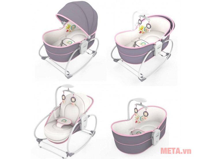Nôi rung 5 trong 1 Mastela 6033