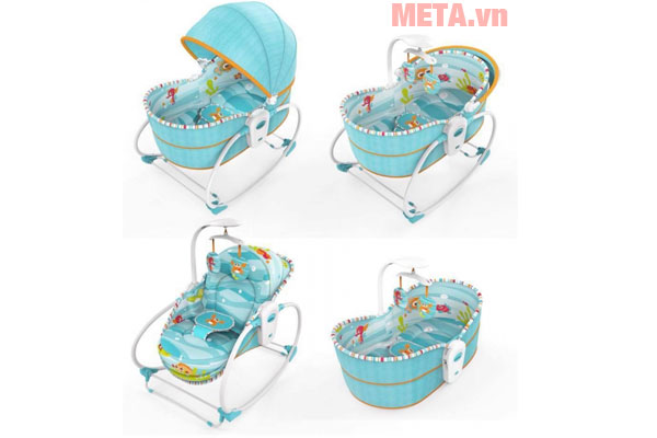 Nôi rung 5 trong 1 Mastela 6038