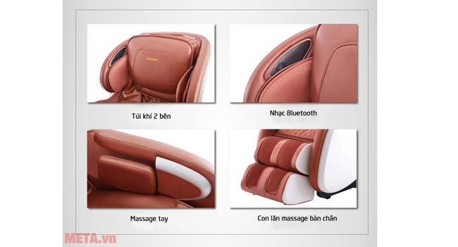 Ghế massage toàn thân Tokuyo TC-675