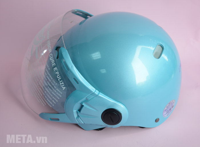 Mũ bảo hiểm Protec Kitty M 1 màu KMWK1 (có kính)