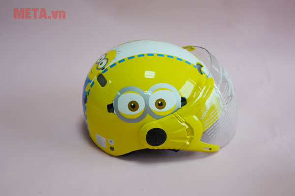 Mũ bảo hiểm Protec Kitty M 2 màu KMWFK1 (có kính)