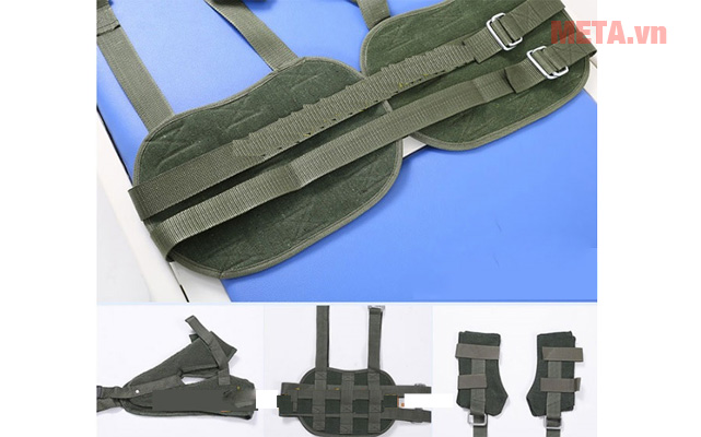 Giường kéo giãn cột sống có tay cầm Nikita HK158C (Giường ngành y PC II)