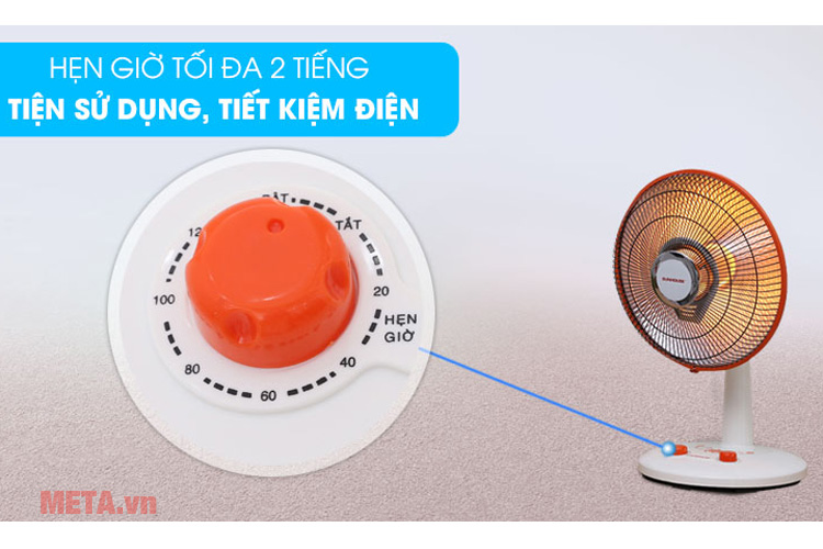 Quạt sưởi halogen Sunhouse SHD7005