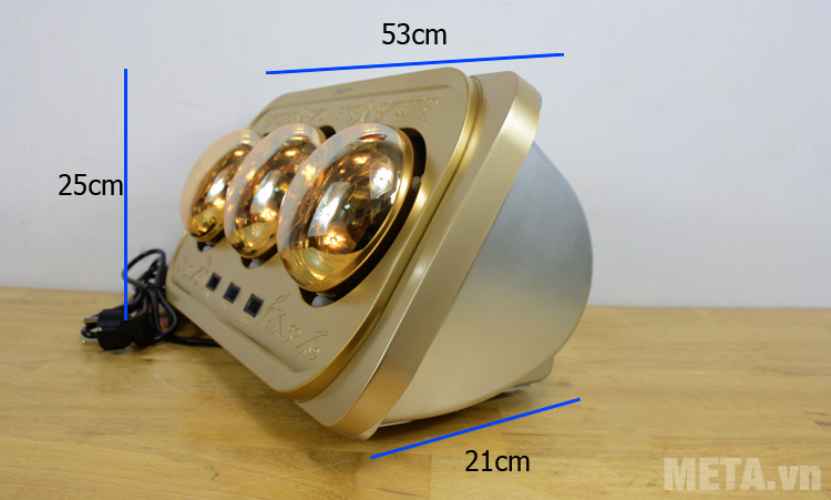 Đèn sưởi nhà tắm Moletty M-03H