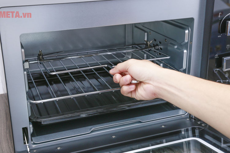 Lò nướng Sanaky VH-3599S2D (35 lít, màu đen)