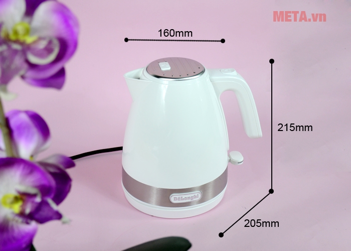 Ấm siêu tốc Delonghi KBLA2000.W (1 lít)