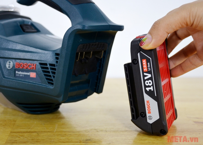 Máy hút bụi dùng pin 18V Bosch GAS 18V-1 SET